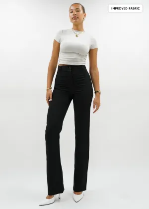 Straight leg pants classic black (TALL)