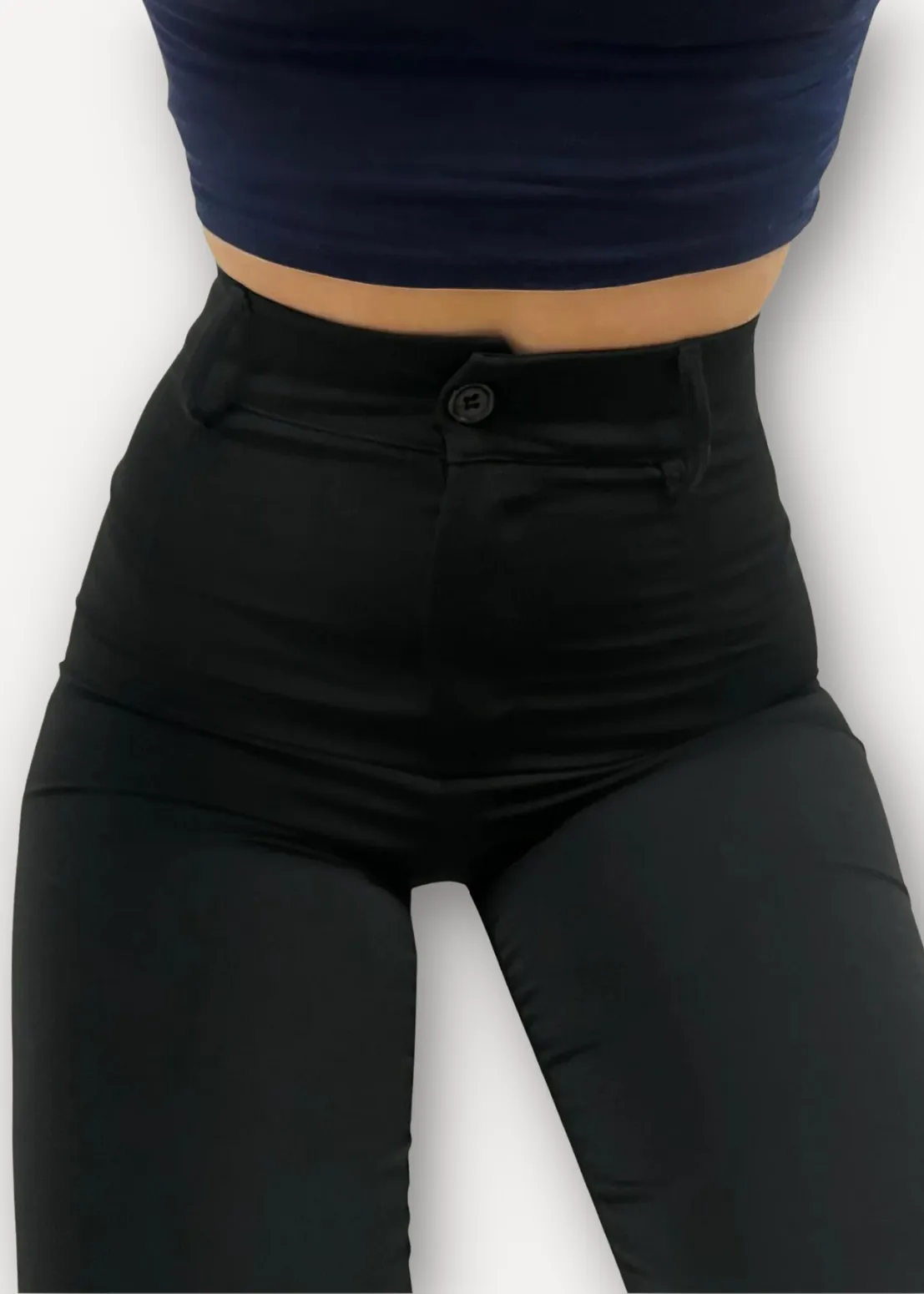 Straight leg pants classic black (TALL)