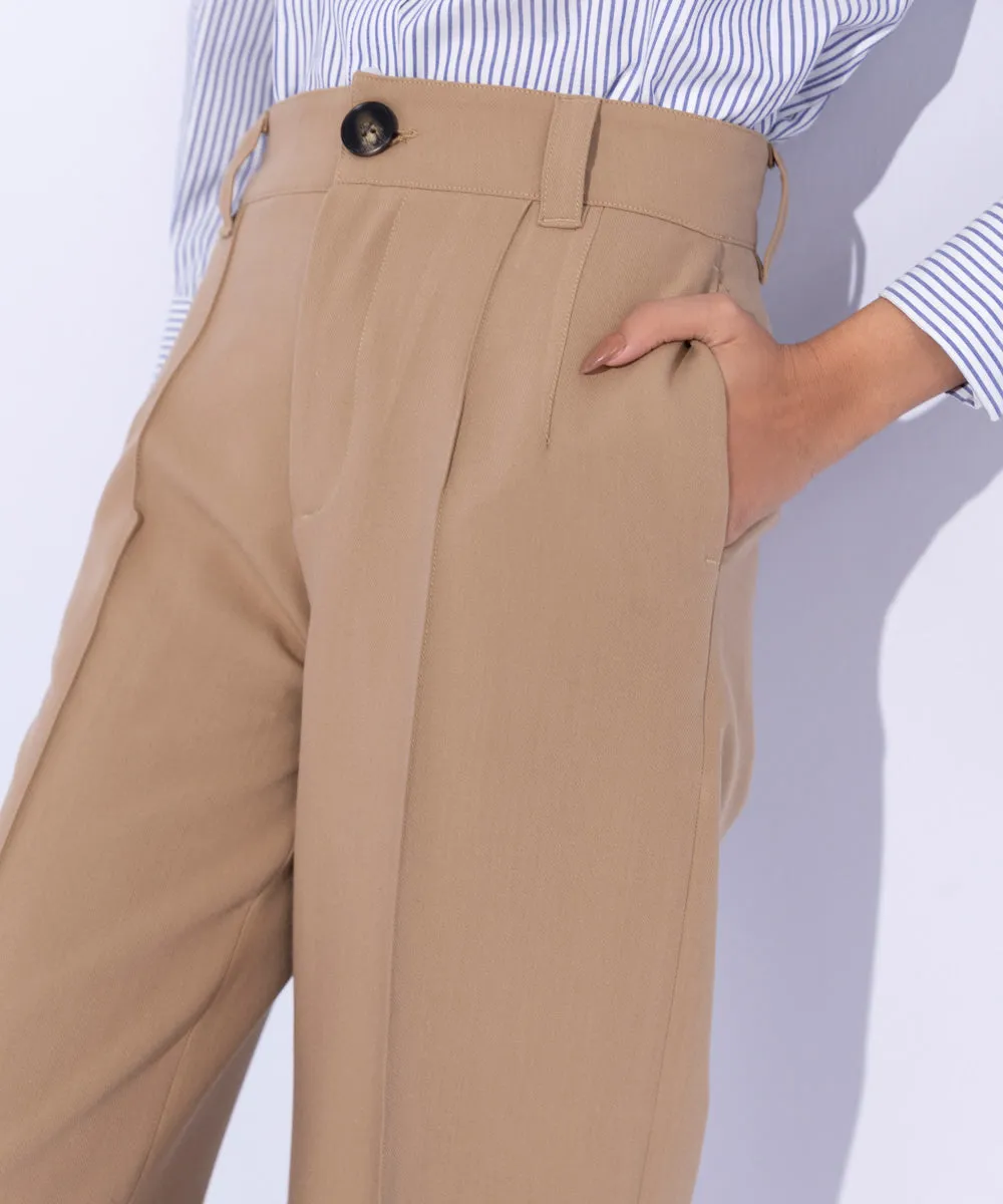 Tailored Straight Fit Trousers