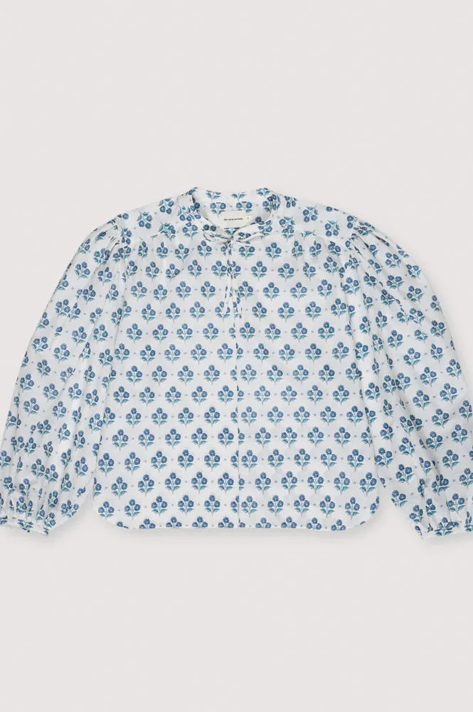 The New Society Eleni Hyacinth Blouse