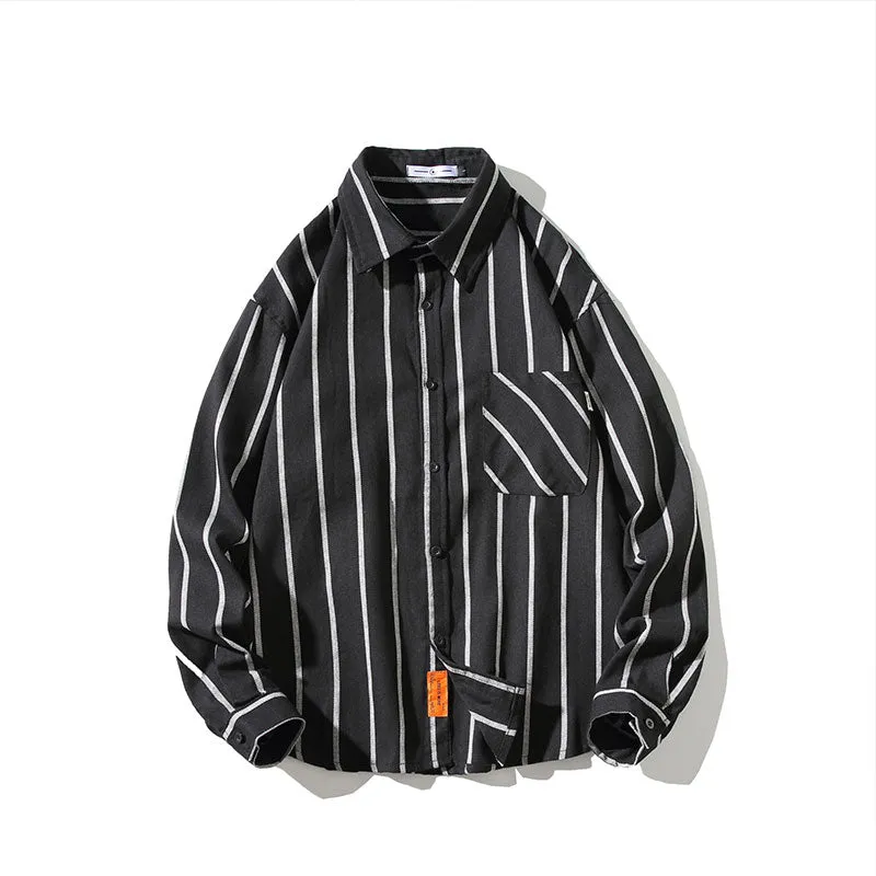 Wenkouban Plaid Shirts Men Streetwear Casual Versatile 2023 Autumn  High Quality Male Oversized Retro Flannel Long-sleeved Shirts