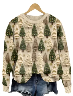 Women's Festive Christmas Holiday Sweatshirt