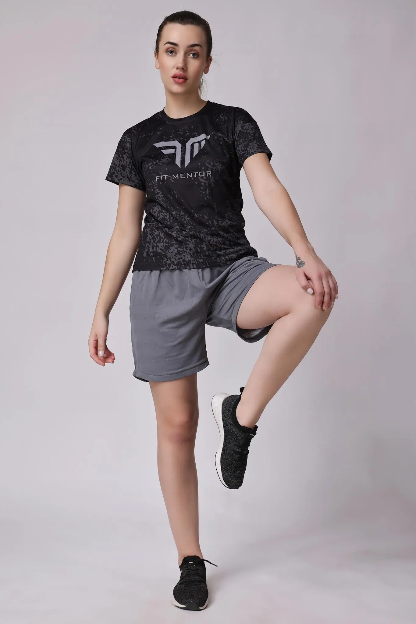 Women's Travel Shorts - Grey