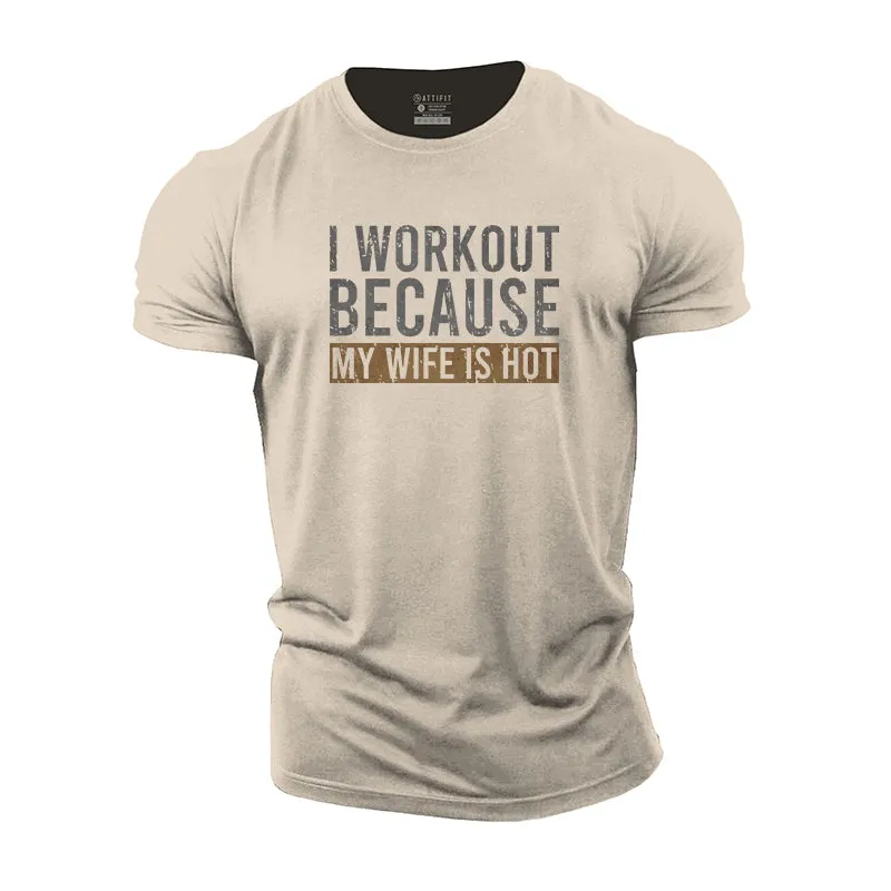 Workout Cotton Men's T-Shirts