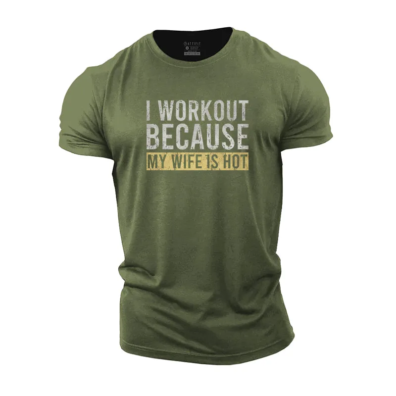 Workout Cotton Men's T-Shirts