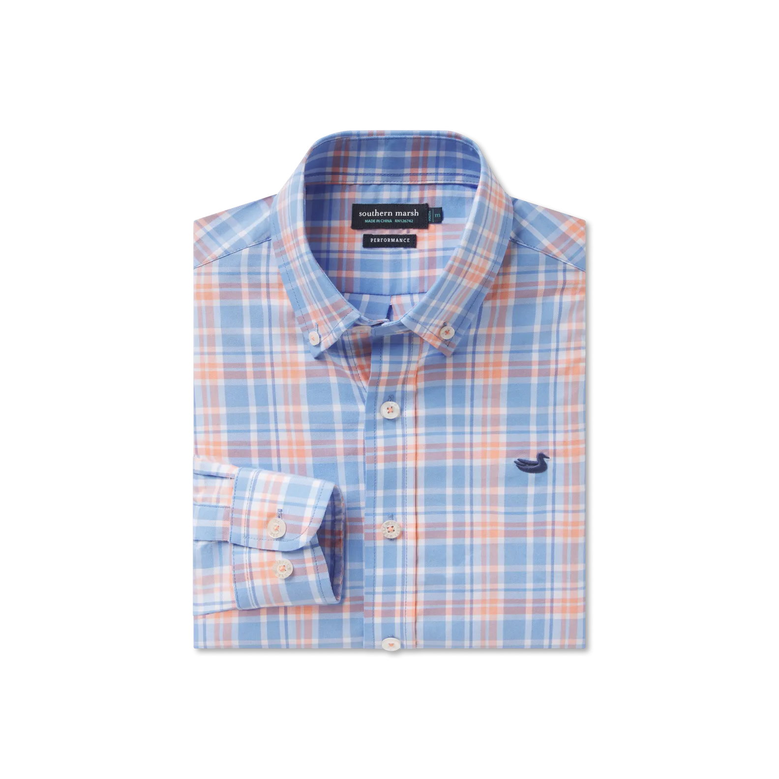Youth Grainger Performance Plaid Dress Shirt